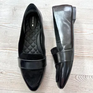 Birdies The Blackbird Timeless Black Leather Loafer | Size 9.5