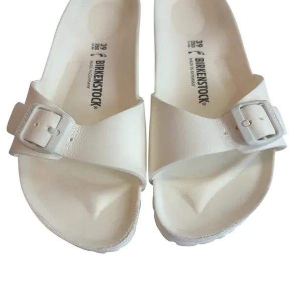 BIRKENSTOCK Madrid EVA Women Slip On Sandal Flip Flop White Lightweight Shoe