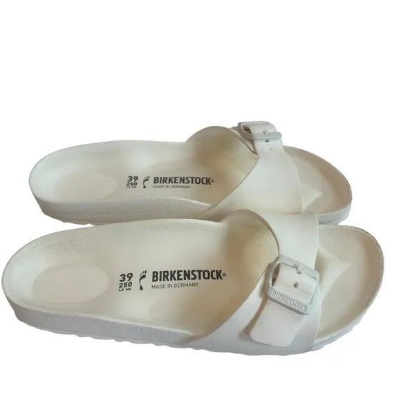 BIRKENSTOCK Madrid EVA Women Slip On Sandal Flip Flop White Lightweight Shoe