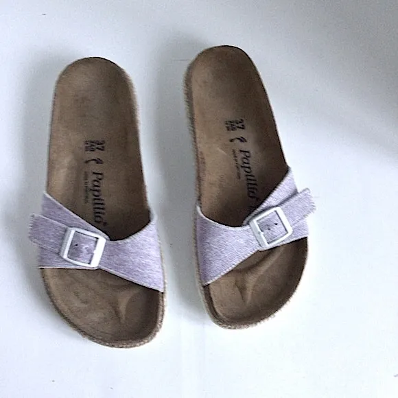 Birkenstock Papillio Madrid Purple Sandals Size 37