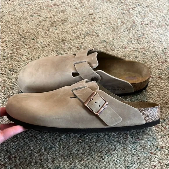 Birkenstock Tan Loafers Slip-On Comfort