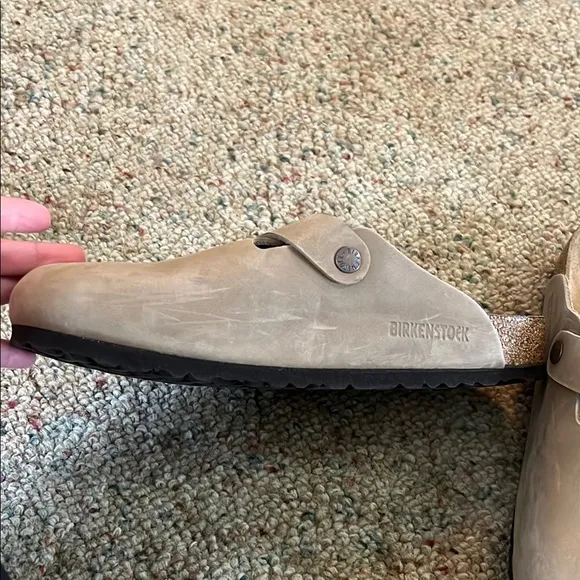 Birkenstock Tan Loafers Slip-On Comfort