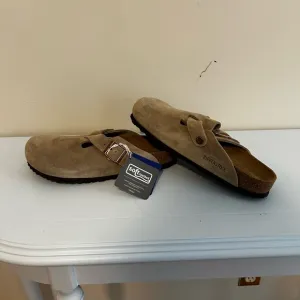Birkenstock Tan Loafers Slip-Ons Comfort Shoes