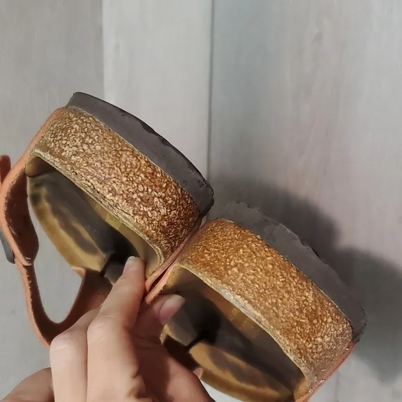 Birkenstock Women Gizeh T Strap Sandals Flats shoes sz 38/7