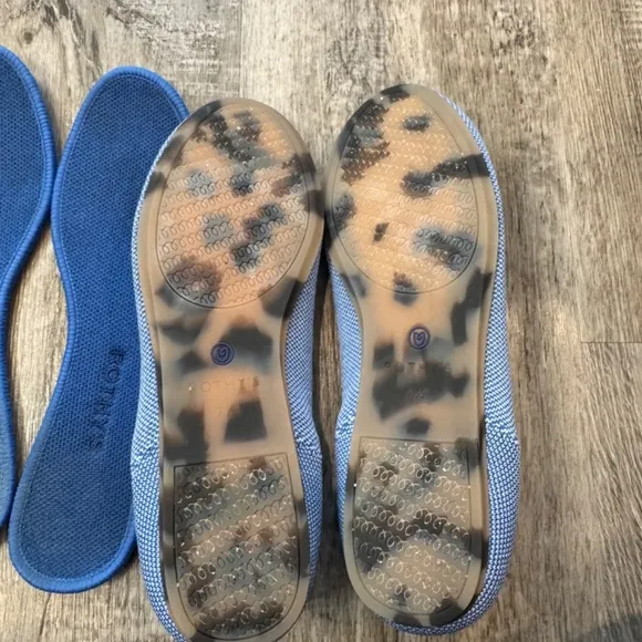 Blue Rothy Loafers