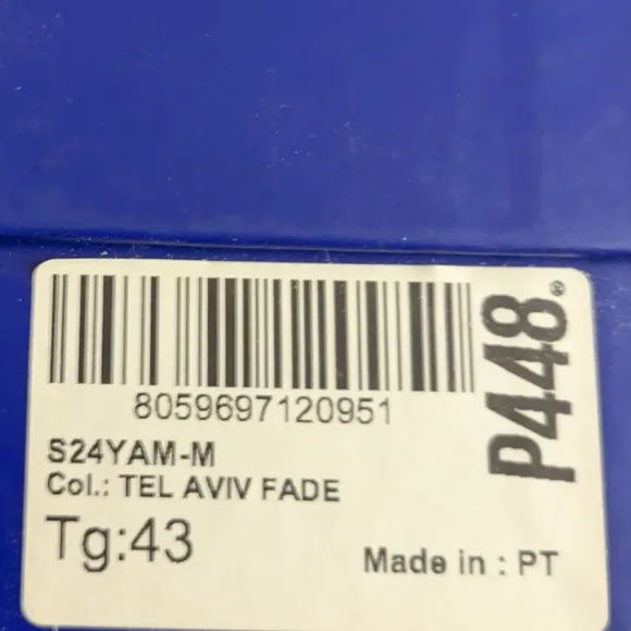 BNIB P448 Men's Sneakers Yam Tel Aviv Fade