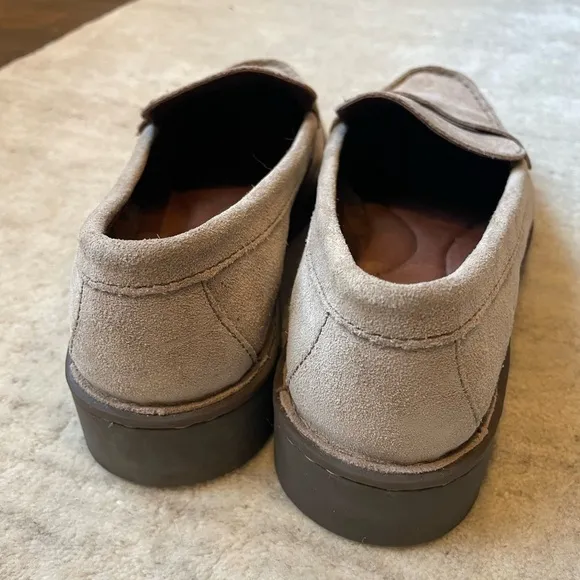 Born Carrera Chunky Suede Loafers
