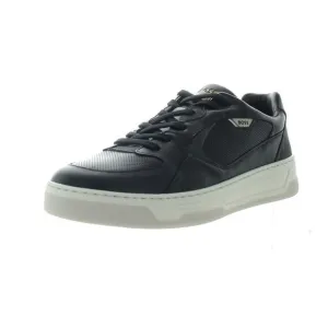 Boss Mens Baltimore  Black Lace-Up Casual And Fashion Sneakers New