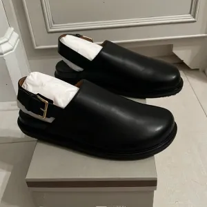 Brand new Marni fussbett sabot flats with strap