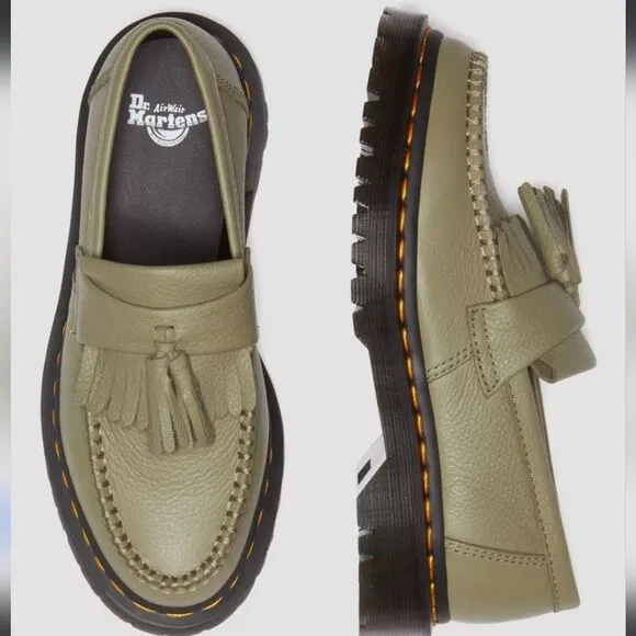 BRAND NEW DR MARTENS ADRIAN TASSEL  DETAILED LOAFERS