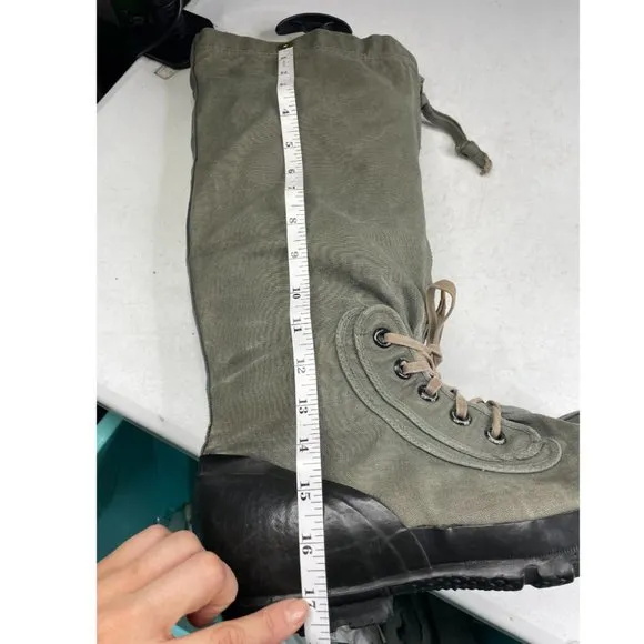 Bristolite Men's Sage Green US Military Extreme Cold Weather Mukluk Boots Medium