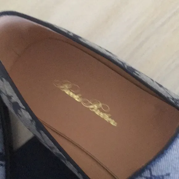 BROOKS BROTHERS LOGO JACQUARD LOAFERS