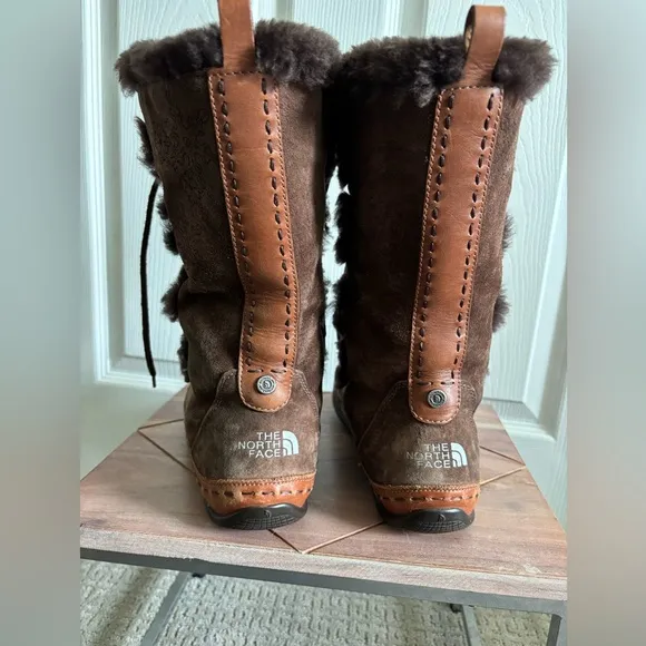 Brown Fur-Lined Women's Boots