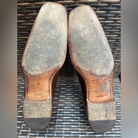 Brown Leather Men's Loafers
