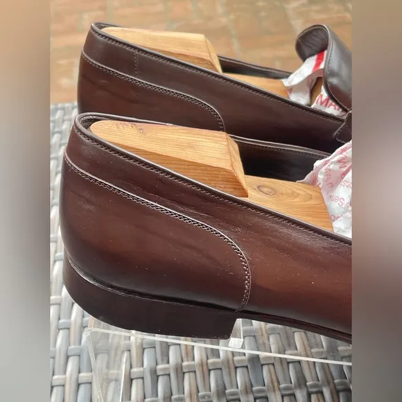 Brown Leather Men's Loafers