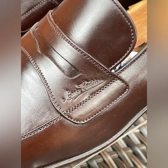 Brown Leather Men's Loafers