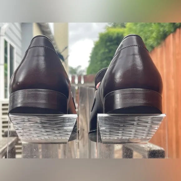 Brown Leather Men's Loafers