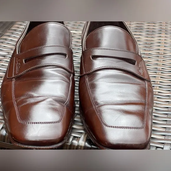 Brown Leather Men's Loafers