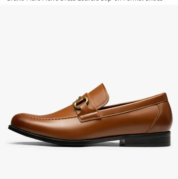 Bruno Marc Men's Brown Loafers NWT Size 12