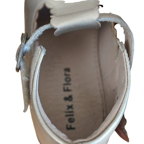 Bundle Felix &amp; Flora Toddler Little Girl Mary Jane Dress Shoes - Ballet Flats 10