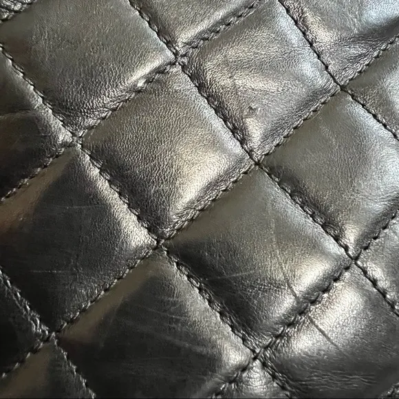 Burberry Leather Quilted Boots Sz 41