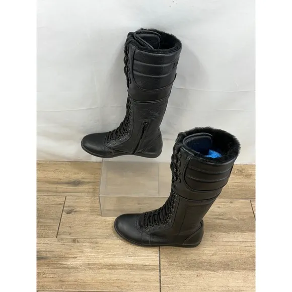 Burberry Prorsum Lace-Up Boots Women Size 6.5  Original LTD Collection