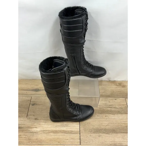 Burberry Prorsum Lace-Up Boots Women Size 6.5  Original LTD Collection