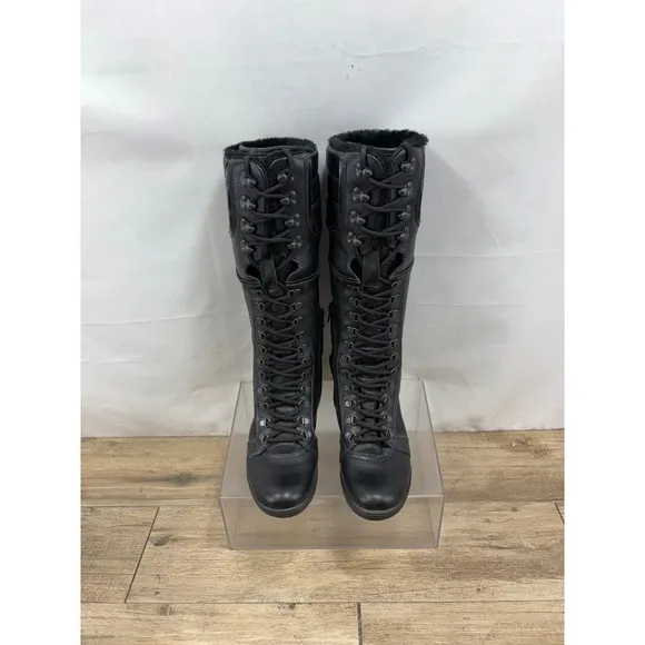 Burberry Prorsum Lace-Up Boots Women Size 6.5  Original LTD Collection