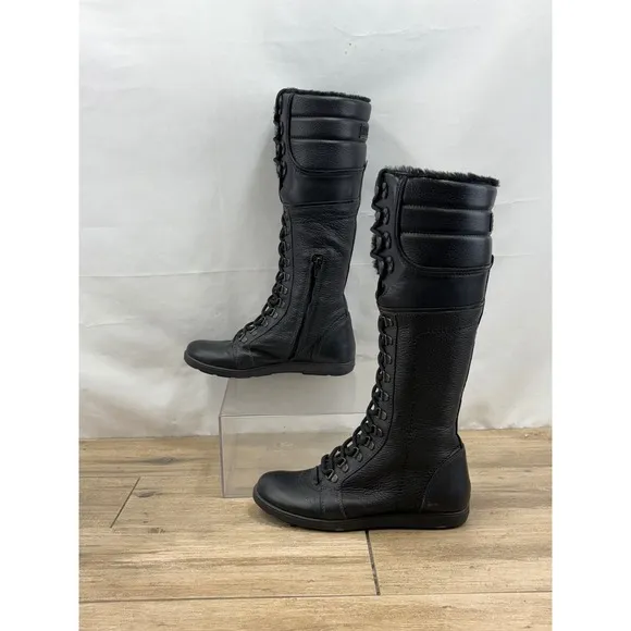 Burberry Prorsum Lace-Up Boots Women Size 6.5  Original LTD Collection