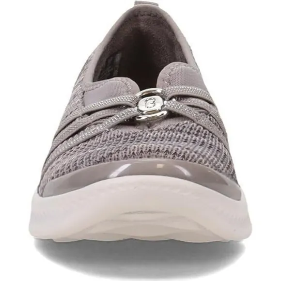 BZees Women's Niche Ballet Flat, Evening Sky, 6 Wide