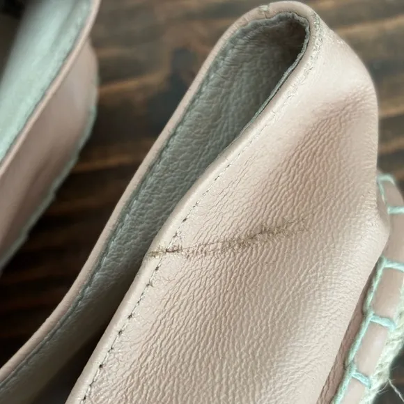CHANEL Black and Pink Espadrilles with Iconic CC Logo