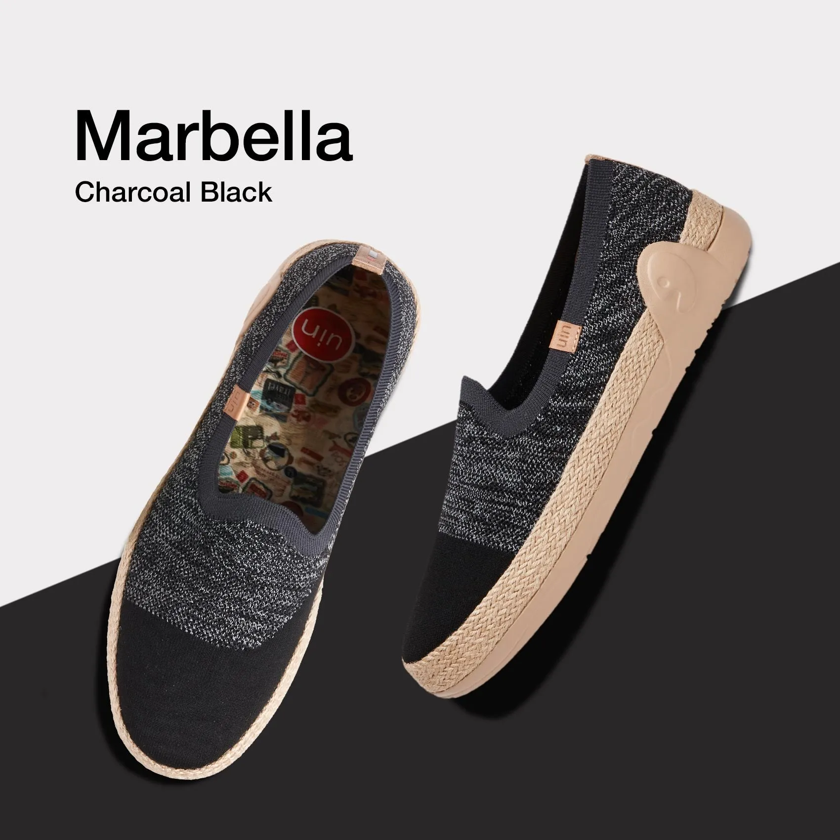 Charcoal Black Marbella II Men