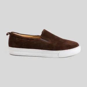 Chios Brown Suede Espadrilles