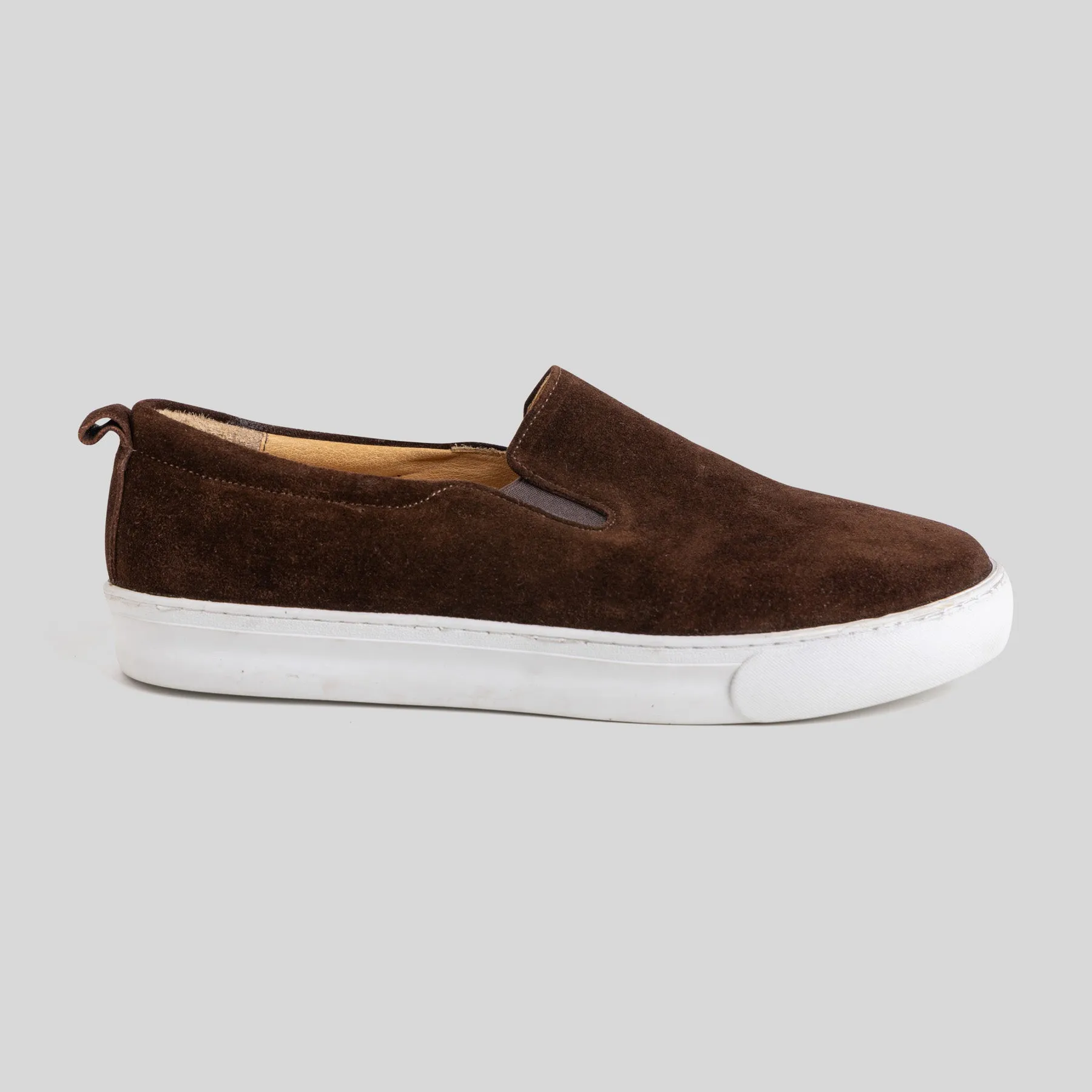 Chios Brown Suede Espadrilles