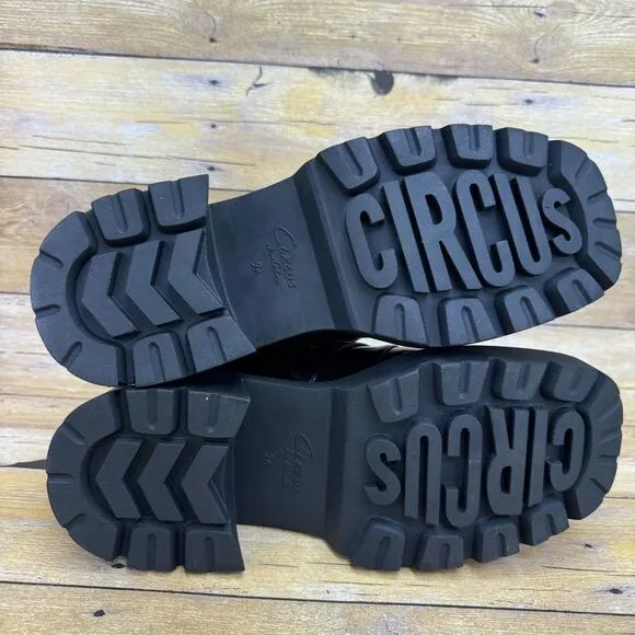 CIRCUS NY by‎ Sam Edelman Natasha Platform Lug Sole Loafers Women's Size 9.5 NEW