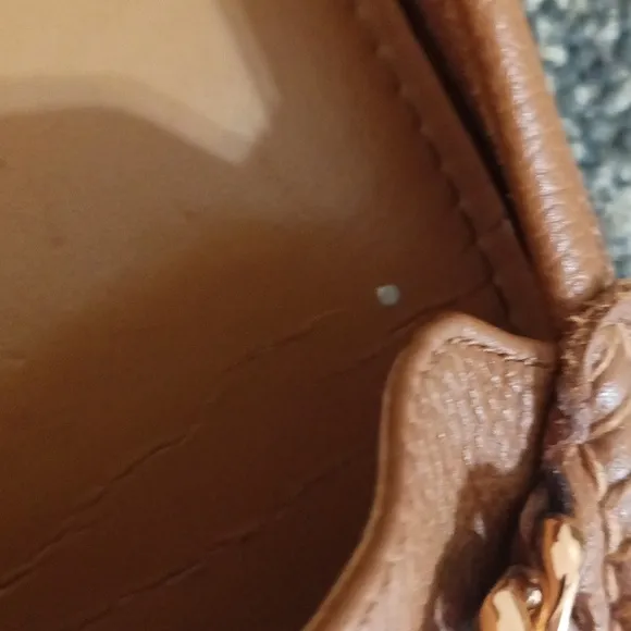 Coach chestnut brown leather loafers size 8 women's shoes