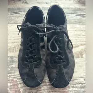 Coach Kathleen Black Signature Sneakers – Size 8 (Y2K Vintage)