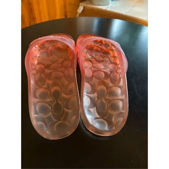 Coach Pink Slides