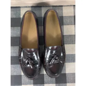 Cole Haan Cordovan Pinch Tassel Loafers Burgundy Men's Size 10 1/2 D