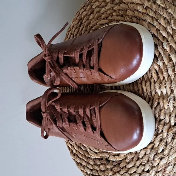 COLE HAAN MENS GRAND CROSSCOURT II BROWN LEATHER FASHION/CASUAL SNEAKERS S-11