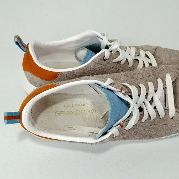 Cole Haan Men's GrandPrø Beige Fashion Suede Sneakers C26994 Size 12 M