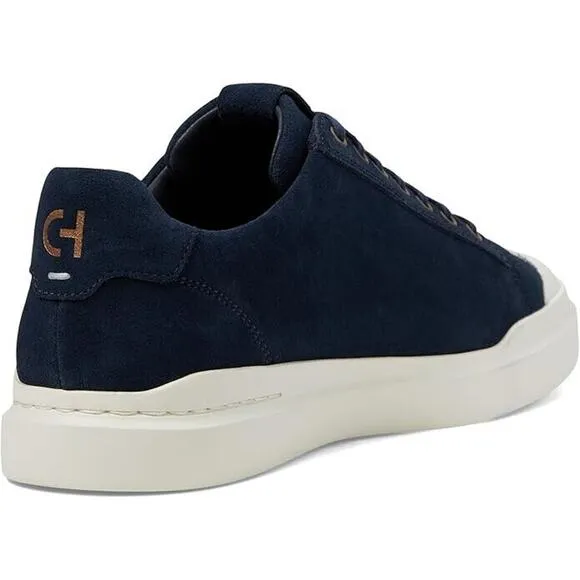 Cole Haan Mens Grandpro Rally Cap Toe Sneakers Navy Ink Ivory Sz 9.5m - C38329