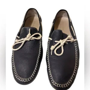 Cole Haan Men's Nevey Blue Leather Loafers
