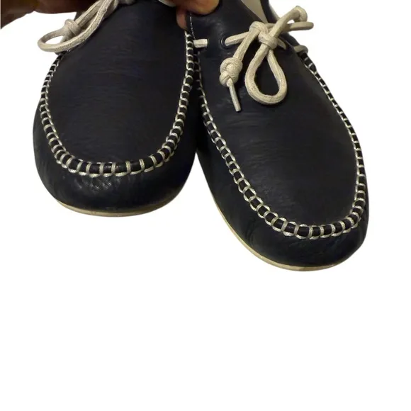 Cole Haan Men's Nevey Blue Leather Loafers