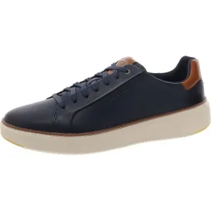 Cole Haan Mens TOPSPIN SNEAKER Navy Leather Casual And Fashion Sneakers New