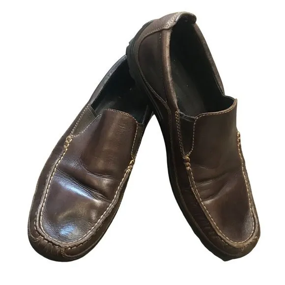 Cole Haan Men's‎ Tucker Venetian Slip-On Loafers Size 10.5M French Roast C04059