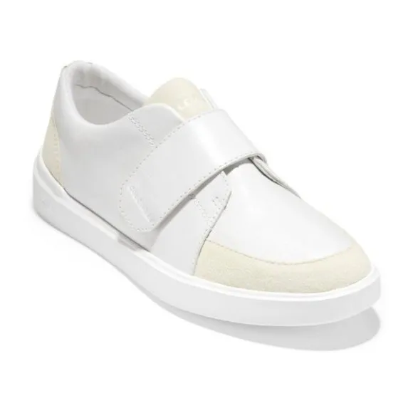 Cole Haan Sneakers Grand CrossCourt Monk Strap City White Size 11M NWT
