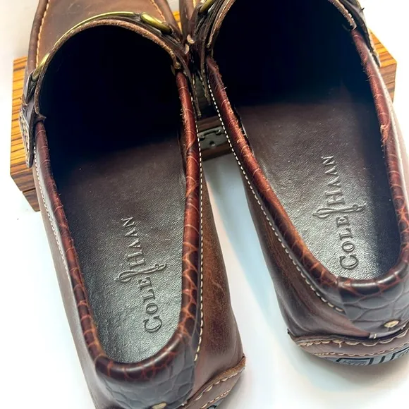 Cole Haan Venetian Loafer Men’s French Roast Brown Loafers Buckle C11396