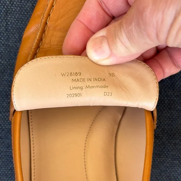 Cole Haan Woman’s size 9  Tan Loafers.