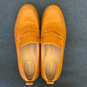 Cole Haan Woman’s size 9  Tan Loafers.